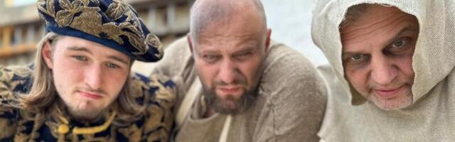 В Нарвском музее начались съёмки ситуационной комедии «Границы ключ»