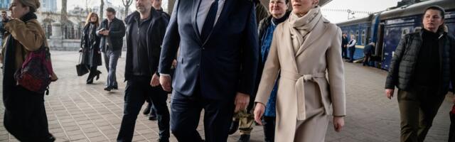 Кая Каллас и главы МИД ЕС прибыли в Киев в годовщину освобождения Бучи