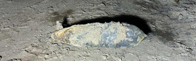 ФОТО | В прибрежном районе Пярну во время строительных работ найден авиабомба