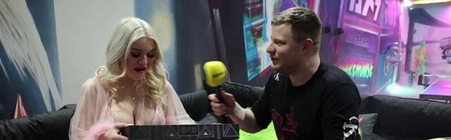 ВИДЕО ⟩ Американская секс-бомба о работе в ласнамяэском ангаре: почему она переехала в Таллинн?