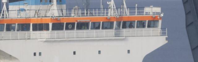 ФОТО И ГРАФИК | Задержанное эстонскими властями судно прибыло в порт Мууга