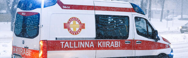 В Таллинне в цепной аварии пострадали два человека