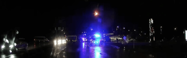 На перекрестке возле заправок на шоссе дтп. Будьте внимательны