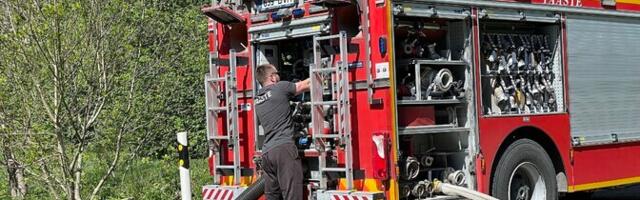 В Харьюмаа при пожаре в жилом доме погиб человек