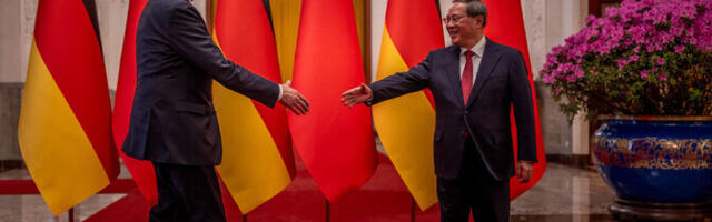 Мерц начал визит в Китай: в повестке – дисбаланс в торговле, сырьевая зависимость и Украина