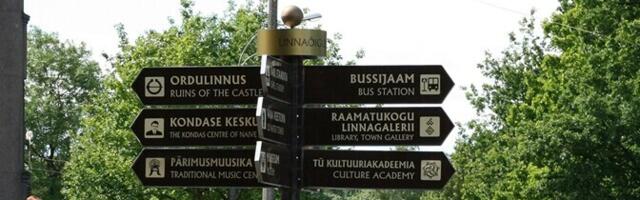 Из-за инцидента с застрявшим у стены дома в Вильянди грузовиком островок безопасности не снесут