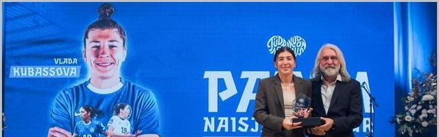 Aasta naisjalgpalluriks valiti Vlada Kubassova
