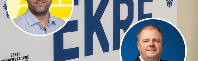 Член EKRE набросился с кулаками на реформиста