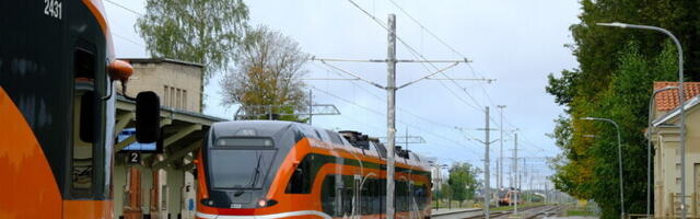 В связи с ремонтом меняется расписание поездов, в том числе в Нарву и Тарту