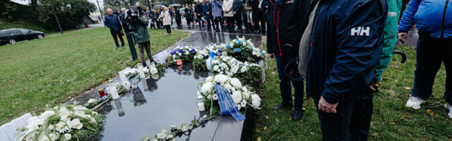 Таллинн поддержит мероприятие в память о погибших в результате крушения парома "Эстония"