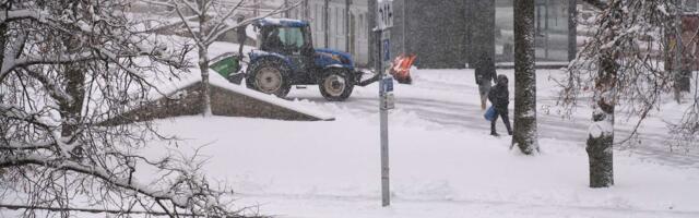 В ночь на среду в Эстонии ожидается до девяти градусов мороза
