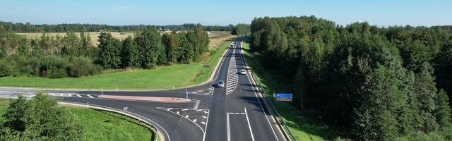 Названы самые ровные дороги, из них два участка шоссе Таллинн-Нарва