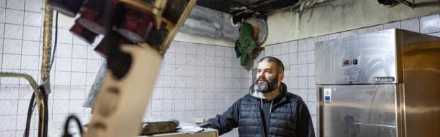 Погорельцы в Старом Таллинне: хозяева Tbilisi не унывают несмотря на огненный новогодний финал