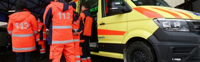 В результате частичного обрушения магазина пострадали два продавца