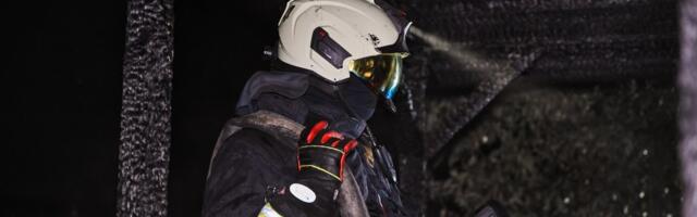 В Кохтла-Ярве горел четырехэтажный дом, один человек попал в больницу, пострадало несколько квартир