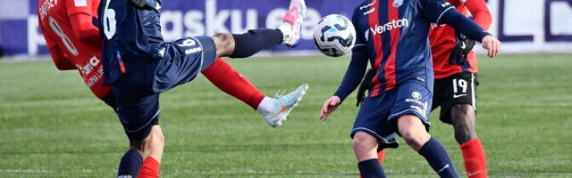 ЧЭ по футболу: "Пайде" впервые в сезоне обыграл нарвский "Транс"