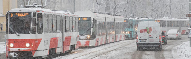 Морозный январь в Эстонии повлиял на работу транспорта и коммунальных систем