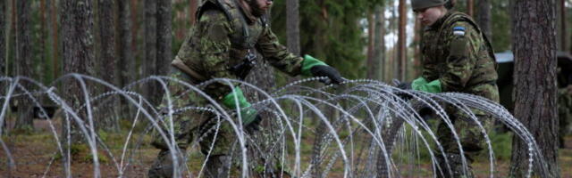 Беспокойство на границе Эстонии: колючка не остановит мигрантов