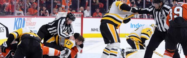 ВИДЕО | Массовая драка в НХЛ обернулась 11 удалениями