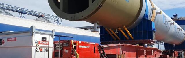 ВИДЕО | В Литву прибыл реактор небывалых размеров. Из-за его транспортировки жителям страны отключат электричество