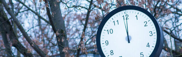 В следующее воскресенье Эстония перейдет на зимнее время