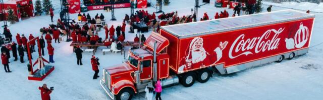 Coca-Cola снова привозит в Эстонию рождественский караван