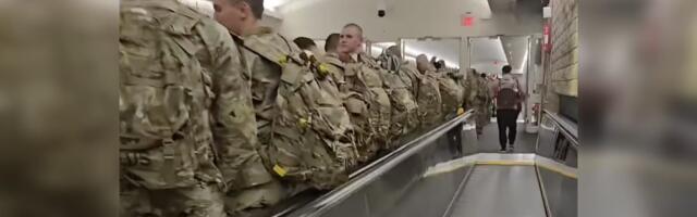 Правда ли, что на этом видео показаны американские морпехи в аэропорту Дубая?