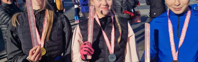 Юные нарвские биатлонисты завоевали медали на соревнованиях в Отепя и Тарту