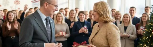 Премьер и президент желают на Рождество сохранить сердечное тепло