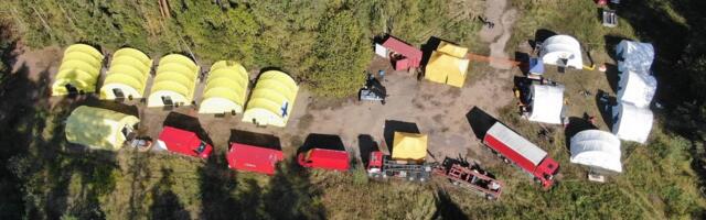 Базовый лагерь у Горхолла: в Таллинне проходят учения Эстонской спасательной команды