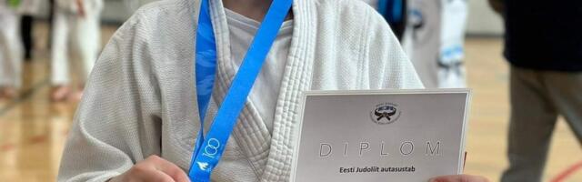 Среди награжденных победителей и призеров Кубка Эстонии по дзюдо есть спортсмены и из Кохтла-Ярве