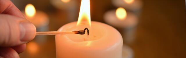 Городская библиотека собирает огарки свечей