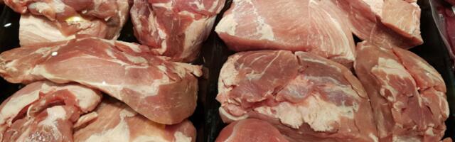 Cūkgaļas cena Latvijā aprīlī palielinājusies par 6,7%