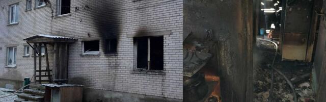 В Йыгевамаа в пожаре погибла пожилая женщина