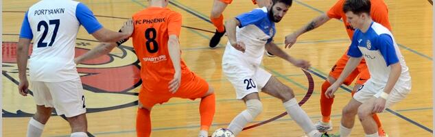 Футзал. Лига мастеров, 9 тур. Игра между «Феникс» (Йыхви) и «Динамо» (Румму). 21.12.2023
