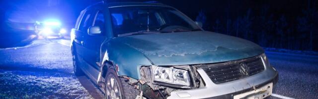 ФОТО | Ночью полиция задержала пьяного водителя  