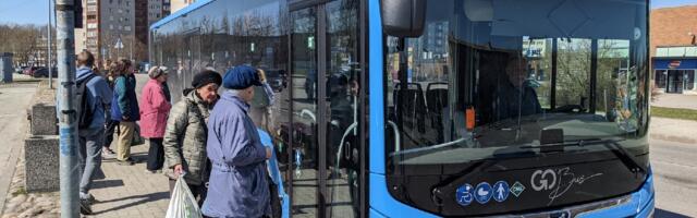 В Нарве с 15 апреля меняется расписание городских автобусов