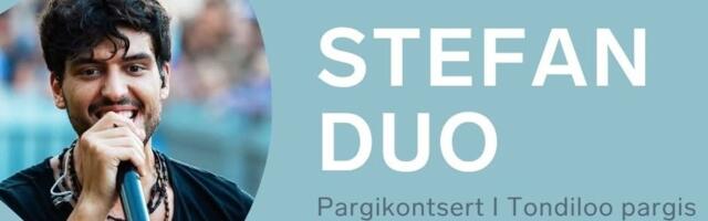 В парке Тондилоо выступит Stefan Duo