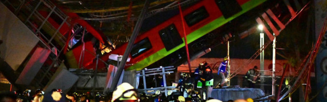 Более 10 человек погибли при обрушении метромоста в Мехико