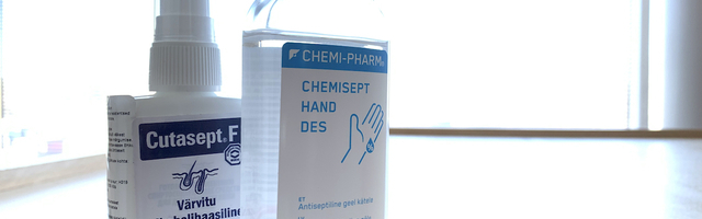 В магазинах стали красть дезинфицирующие средства