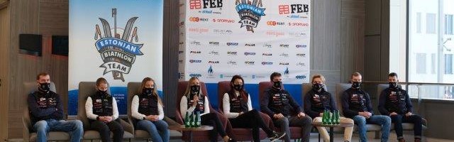 Эстонские биатлонисты стартуют на первом этапе Кубка мира