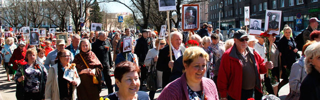 Организаторы празднования 9 Мая в Нарве: включите в 12.00 песню «День Победы», подпевайте, кричите «Ура!»