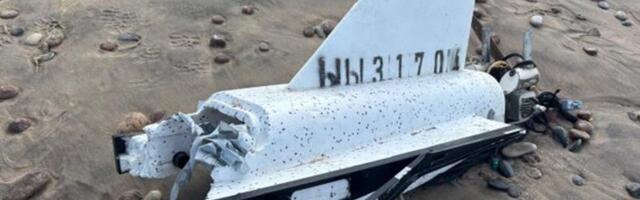 Найденный на пляже в Латвии обломок принадлежал российскому дрону „Гербера“