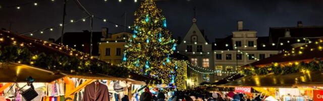 Рождественский рынок в Таллинне торжественно открыт — что ждёт посетителей в этом году