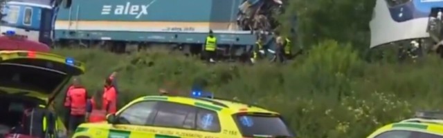 В Чехии столкнулись два поезда. Два человека погибли, семеро получили тяжелые травмы