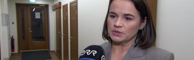 Тихановская в Таллинне: судьба Беларуси очень связана с судьбой Украины