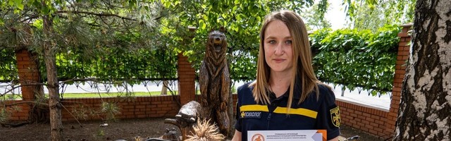 Собака-психолог из Украины получила сертификат терапевта