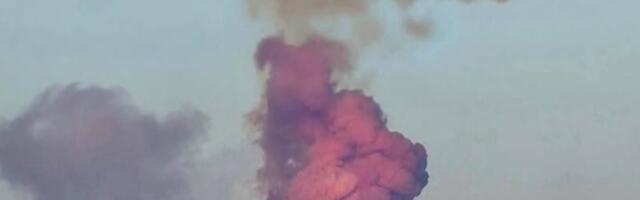 ФОТО и ВИДЕО | Фиолетовое облако: на российской ракетной базе с новейшими баллистическими ракетами произошел взрыв