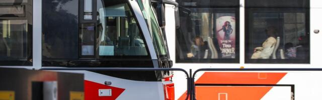 В первые выходные мая будет прервано движение трамваев в Копли