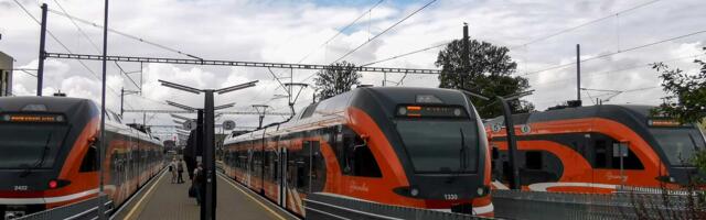 Вирумаа получил железнодорожное сообщение с Ригой и Вильнюсом